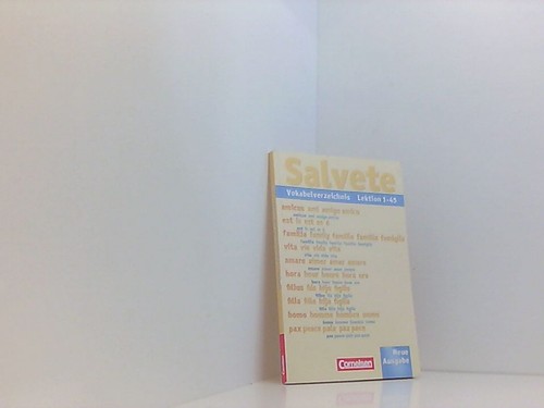 Salvete lehrwerk für latein - salvete,